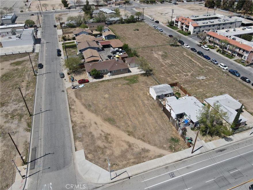 FULLY ENTITLED 50-Unit Multifamily Land Development Opportunity in Palmdale! Prime vacant land offering for ground-up construction of a 50-unit multifamily apartment building. This sale encompasses nine contiguous parcels totaling approximately 46,635 square feet (1.07 acres). The property boasts full entitlement for immediate development. The site is strategically located on the southwest corner of East Avenue Q-4 and 10th Street East (APNs: 3008-038-011, -012, -013, -015, -019, -034, -035, -036, and -037), offering excellent visibility and accessibility. This is a rare chance to capitalize on Palmdale's growing demand for multifamily housing with a Fully Entitled 50 Unit project. Adding to the area's appeal and future growth, Palmdale is a planned stop along California's high-speed rail project, promising enhanced connectivity and economic benefits. Plans are for a total of 3 rail services and 1 freight. Two will be for the California Highs-peed Railway and 1 for the Brightline West/High Desert Corridor which will also be interfacing there (The Socal to Las Vegas Bullet train). The station is less than 1/2 mile from the future building.Furthermore, recent news indicates significant hiring initiatives at Northrop Grumman in the region, creating a strong demand for new housing options. This presents a compelling opportunity for a developer to meet the increasing residential needs of a growing workforce and a more connected community. Property is located in an opportunity zone prominently.