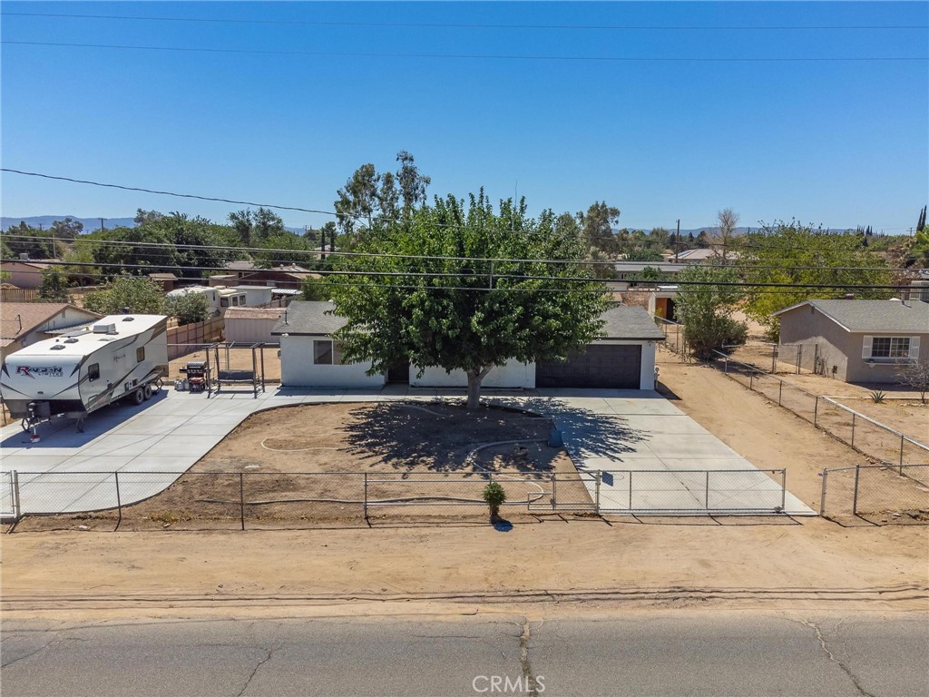 Welcome to this charming 3 bedroom, 2 bathroom home in Hesperia. The property features a recently updated kitchen and bathrooms along with newer interior and exterior paint. Situated on a large lot, the home has plenty of room to add an ADU or customize to fit your needs. This move in ready home combines modern updates with exceptional potential. Priced for a quick sale and wont last long!