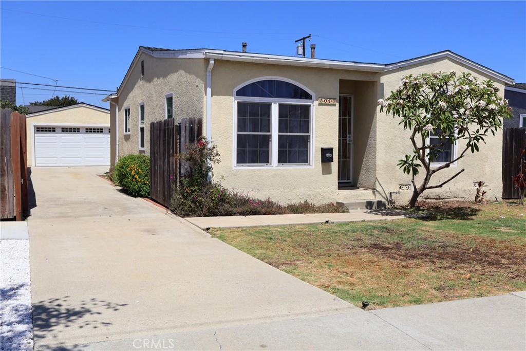 Wiseburn school district! This spacious and well-maintained 3 bedroom house is located between Ocean Gate and Shoup and far from the freeways. Many upgrades have been made during the past 5 years. Cooking lover’s kitchen with a brand new gas range leads to a separate family room (or dining room, or office). The master bedroom is very spacious and privately located in the rear. Expanded garage for two cars, and behind it is a 252sf bonus room, which is an addition to the indicated living space square footage. 1430sf was measured by a licensed appraiser. (1963 is Effective Year Built) The patio off the bonus room is a great place to relax with friends or family members. The gated (motorized), long driveway can accommodate additional vehicles. The list goes long; you must see it. Excellent Wiseburn school district where charter schools are available. The location is a commuters’ delight, being close to 405/105, El Segundo business areas, AFB, LAX and so forth. Although the mailing address is Hawthorne, this property is in the LA County area.