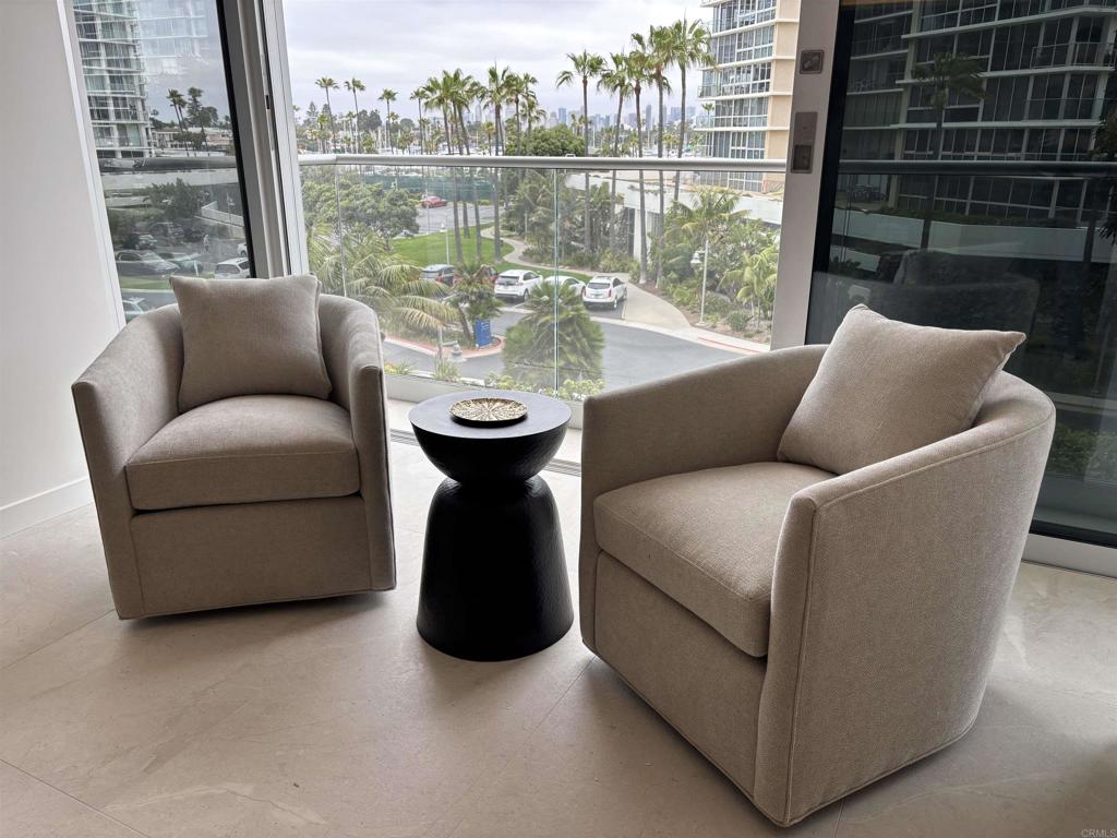 Exquisitely Remodeled Unit in One of The Shores’ Most Coveted Towers – Las Palmas Step into luxury with this fully renovated unit, thoughtfully redesigned from top to bottom with high-end finishes and meticulous attention to detail. Located in the prestigious Las Palmas tower, this residence offers a rare blend of elegance, comfort, and lush views. Featuring two spacious primary bedrooms, each with its own spacious closet and spa-inspired en-suite bathroom, plus a stylish guest powder room. An additional flexible space can serve perfectly as a home office, reading nook, or play area. State of the Art and brand new appliances. All-new expanded windows flood the interior with natural light and enhance the beautiful views. The windows have been pushed out to add an impressive 83 square feet of living space. A custom-installed “plate” glass window elevates the experience, offering unobstructed, panoramic vistas. Enjoy views of the San Diego skyline, complemented by lush, manicured landscaping that surrounds the property. This is a rare opportunity to lease a sophisticated, move-in-ready home in one of Coronado’s most desirable communities.