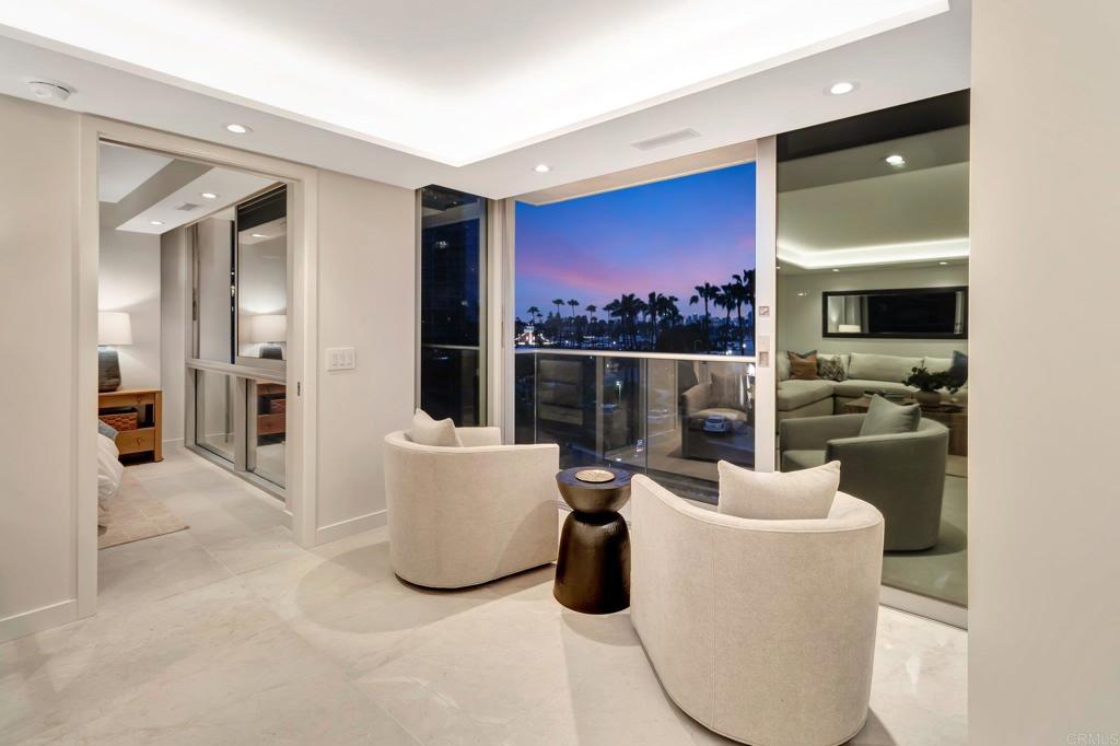 This fully renovated home features high-end finishes, energy-efficient appliances, induction oven, and water-saving toilets. Enjoy two spacious primary bedrooms with spa-like en-suites, a stylish powder room, and a flexible bonus space ideal for an office or reading nook. Expanded double-pane windows add 83 sq ft and flood the home with light and stunning views, including a custom installed plate window that is the largest on its kind in the Shores. This move-in-ready home offers, fully furnished elegance and comfort in one of Shores’ premier tower. Call for availability and details, rate ranges between $15,000-$25,000 depending on the season and term.