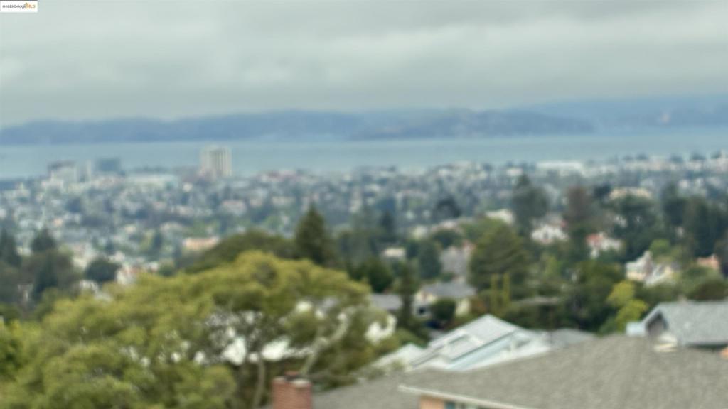 Updated traditional charming house with SF bay bridge & Golden Gate bridge views on the upper Rockridge Area. Good school and quiet neighborhood. Additional newly built ADU space with one full bath ( 300 Sq Ft ) in the lower level with both interior & separate back yard entrance. Wood beam ceilings shows the classic architectural design. Oak wood floors through out. Dual-Pane windows. freshly painted interior walls. Remote controlled Double car garage with interior access. Dining, kitchen and master bedroom has amazing bay views. Fruit trees, plants in the fully fenced back yard. How pleasant it is to sit ion the deck shaded by greenery chat with family or friends over a tea. Don't pass out this dream house.