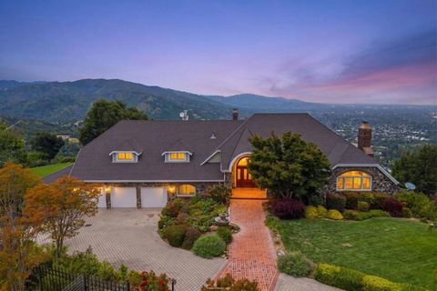 Photo of 16371 Aztec Ridge Drive, Los Gatos, CA 95030 (MLS # ML82039380)