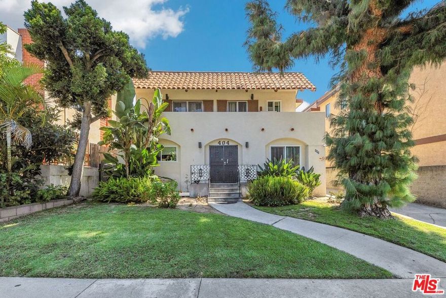 PRIME LOCATION!! Beautiful well maintained building with 6 units.  Property consists of (1) 2br/2ba, (3) 2br/1b, (2) 1br/1ba.  Electrical panel has been updated, full copper plumbing and tile roof.  There is a laundry room in the common area (washer/dryer owned by sellers) and 7 assigned carport parking.  Each unit has their own separate electric and gas meters.  There is a separate house meter for gas & electric.  Great opportunity and rental upside potential.  Glendale's rent control jurisdiction allows for annual rental increases (buyer to verify the %).  Minutes to array of shops, restaurants and entertainment including The Americana, Glendale Galleria, park and schools.  OFFER subject to inspection.  Rent roll and Expenses were added in the photos and docs.