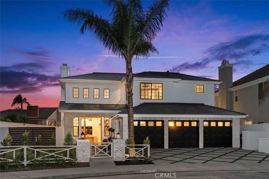 Back on Market! A Rare Gem — An Extraordinary Coastal Opportunity
Just moments from the sand, this Huntington Beach sanctuary sits on nearly 10,000 sq. ft. of prime property. More than a home, it’s a lifestyle—beautifully reimagined with every detail designed to blend airy sophistication with effortless coastal charm.
Step inside to soaring vaulted ceilings that fill the space with natural light and an inviting warmth. The remodel embraces earthy, beach-inspired design, creating a seamless balance of style and comfort.
Two primary suites—one upstairs and one downstairs—each feature their own private wet bars, making them true retreats within the home. The versatile downstairs suite doubles beautifully as a guest house, in-law quarters, or even a potential ADU.
Outside, expansive front and back yards invite you to slow down and savor California’s best weather. Lush gardens frame the space, offering a private setting for everything from quiet mornings to lively gatherings. And with a 3-car garage plus potential RV/boat parking, there’s room for every adventure.
Some of the upgrades include: 2 all new tankless-fast heating water heaters, new HVAC system, new mini split in downstairs primary suite, all new "New Construction" windows, new electrical sub-panel,new engineered wood flooring, smooth finished walls and ceilings, all new kitchen with custom cabinets and Taj Mahal Quartzite counters, too many items to list here.  See supplemental link for full list of upgrades.