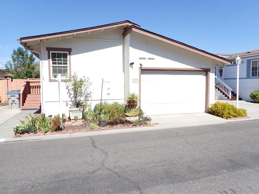 Spacious 2 bedroom 2 bath home located in the sought after Millpond park 55+ senior community in the Willow Glen area. Featuring vaulted ceilings, Skylight, laundry room, one car enclosed garage and a large private enclosed yard with garden area to enjoy your morning coffee or relaxing quiet evenings under the stars. Park offers a club house, swimming pool, BBQ area, and pristine landscaped gardens. Located just a short distance from Willow Glen shops and fine dining. Close to public transportation. Hurry as this one wont last!