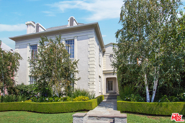 Enormous & rare duplex in the heart of south Beverly Hills beckons for its next owner. Stone's throw from Rodeo Dr, the world's best shopping & the Beverly Wilshire Hotel, each unit in this grand French traditional offers 3 BRs, 3BAs, formal dining & living rooms, breakfast areas, dens, epicurean kitchens, verdant courtyards & off street parking for 6 cars. Period architectural detail including leaded stain glass & wrought iron balustrades dovetails nicely w/ 21st century amenities. Basement affords additional storage - Income potential, too. Own a trophy in the urbanite center of Beverly Hills.