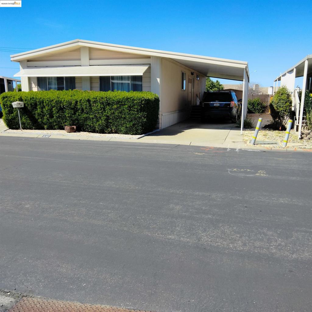 *Price reduced $10,000!* Seller will consider all offers.* THIS COZY UPDATED HOME IS in a SENIOR 55+ GATED Mobile Home Park *1152sq ft, 2 bedrooms 2 bathrooms.* New roof 2024* Living room & Dining room overlooks deck*Family room off the Kitchen that has gas stove top and oven, dishwasher, refrigerator, * Laundry room with washer & dryer that stays *Lovely remodeled clubhouse with pool tables, table tennis, swimming pool, spa.* MOVE IN CONDITION CAN BE FAST CLOSE AND OCCUPANCY. Must be Park approved with income 2 - 3 X the amount of the rent* Fireplaces: NO