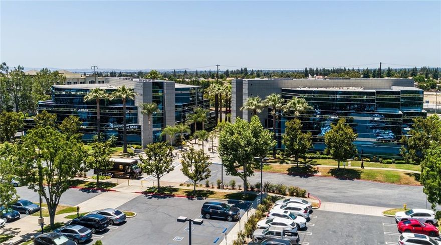 Strategically positioned in the vibrant heart of Rancho Cucamonga’s premier commercial corridor, MGR Towers deliver an exceptional office environment tailored for discerning professional and medical users. These two meticulously maintained Class A office buildings command a highly visible, signalized corner at Haven Avenue and Arrow Route, offering unparalleled accessibility to the I-10, I-15, and 210 Freeways.

Designed with modern sophistication in mind, the properties feature striking architecture, lush professional landscaping, and expansive windows that flood each suite with natural light. Ample surface parking ensures convenience for tenants and visitors alike, while onsite EV charging stations add a forward-thinking amenity for today’s eco-conscious professionals.

Surrounded by a rich mix of retail, dining, and lifestyle destinations, including the renowned Victoria Gardens and Ontario Mills, this location seamlessly blends convenience, prestige, and accessibility. With strong demographics, a synergy of nearby professional services, and proximity to major Inland Empire business centers, MGR Towers offer a rare opportunity for companies seeking visibility, credibility, and long-term growth in one of Southern California’s most dynamic markets. Suite 307 – Approx. 1,709 RSF | Corner Suite

Well-appointed corner suite featuring a reception area, conference room, three private offices, storage room, and a private balcony with beautiful city views. Ideal for professional services or medical use.