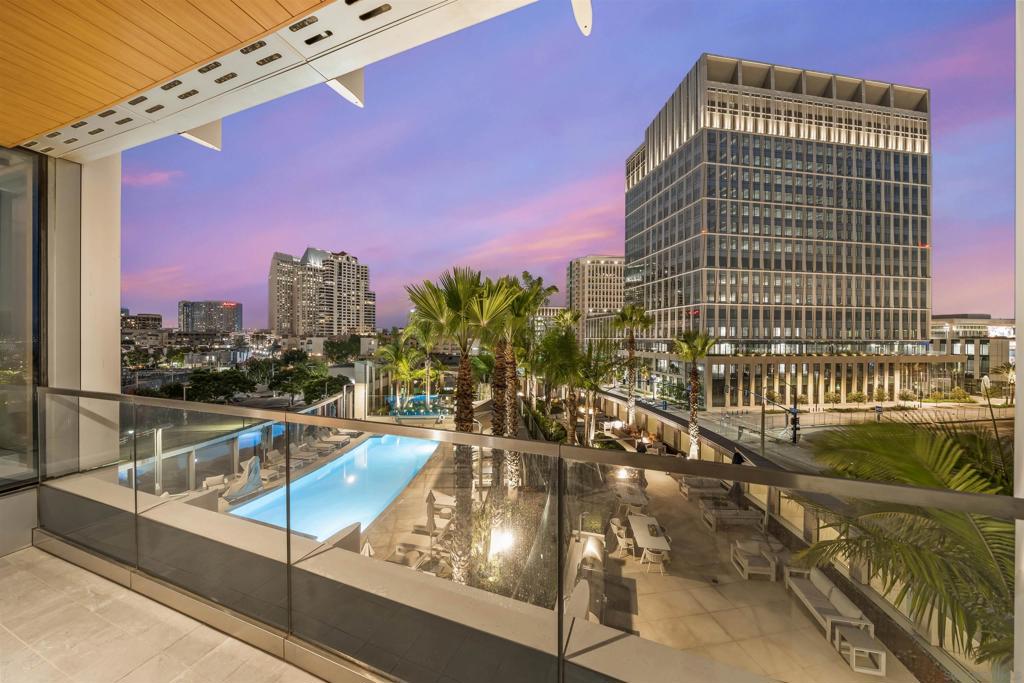 Experience the ultimate in luxury living at Pacific Gate, San Diego’s premier waterfront high-rise. This spacious 2 bedroom, 2 bathroom residence offers 1,276 sq. ft. of refined interiors, floor-to-ceiling windows, and an open layout designed for both comfort and style. The gourmet kitchen features top-tier appliances, sleek cabinetry, and a large island perfect for entertaining. The primary suite boasts a spa-inspired bathroom and generous closet space, while the second bedroom offers flexibility for guests or a home office. Pacific Gate’s world-class amenities elevate everyday living—enjoy 24/7 concierge service, access to a private yacht available for charter (residents pay only for fuel and captain fees), a fleet of luxury cars, and resort-style pool and spa. Stay active in the state-of-the-art fitness center, unwind in the steam and sauna rooms, host movie nights in the theater, or conduct business in the well-appointed conference spaces. Two secured parking spaces are included, along with the convenience and security you’d expect from one of downtown’s most exclusive addresses. Perfectly located steps from the waterfront, dining, and entertainment, this home offers a lifestyle unmatched in San Diego.