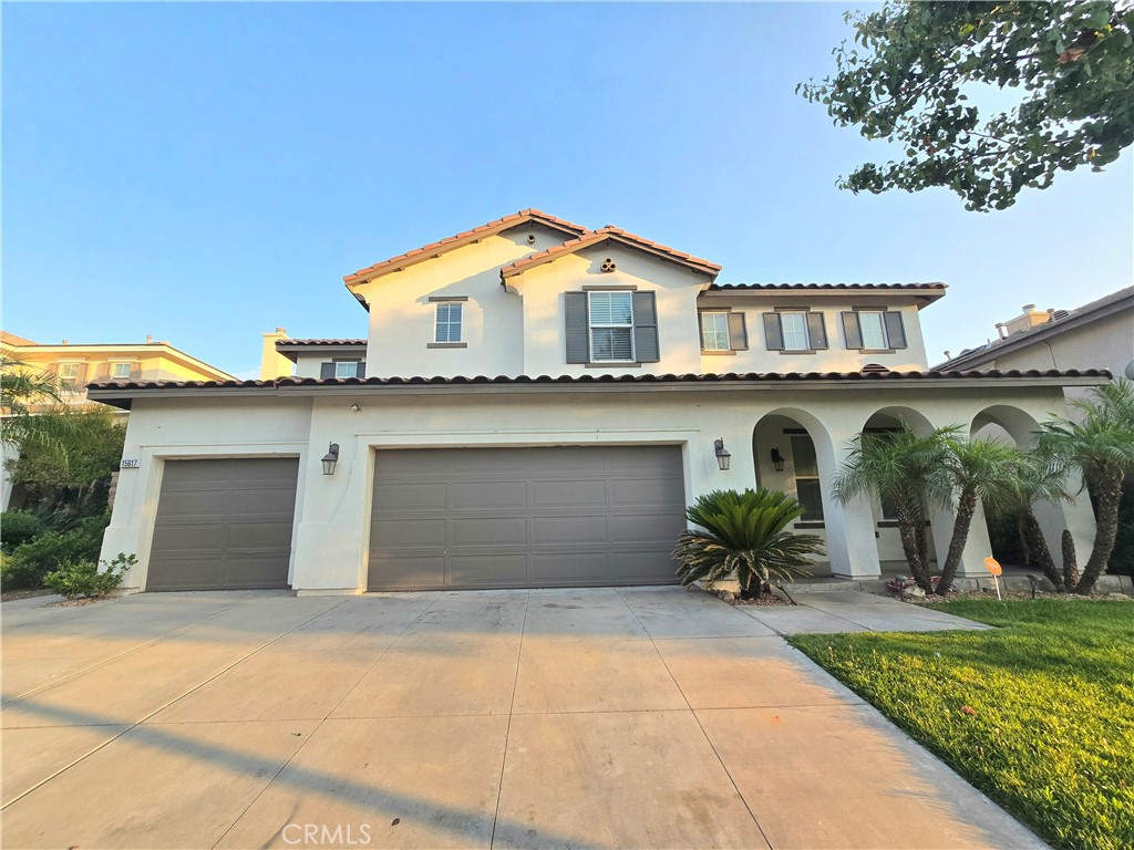 A well-maintained 5-bedroom, 4-bath (1 bedroom/1 bath downstairs) home located in a highly sought-after neighborhood, in the Citrus Heights gated community. House features living room that open to formal dining area. Huge master suite with large walk-in closet. The gourmet kitchen with stainless steel appliances and tile counter tops with a big island, open to breakfast area and huge family room with a cozy fire place, that overlooking to back yard. Cooling by central AC & ceiling fans. Laminated flooring throughout, horizontal wood blind window covering. Parking: 3-car attached garage & driveway.