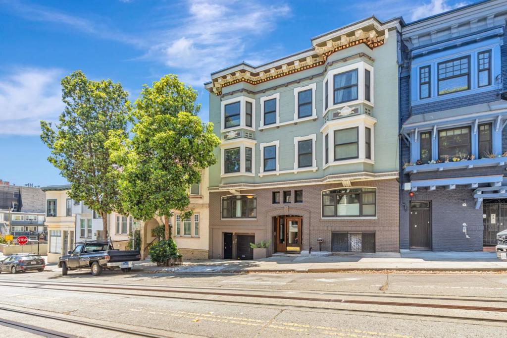 Enjoy city living with this stunning Tenancy-in-Common residence in the heart of Russian Hill, near Golden Gate Bridge, Palace of Fine Arts, and the Presidio. Boasting 2 bedrooms, 2 bathrooms, and approx. 820 sq. ft., this thoughtfully renovated home offers an open layout that seamlessly blends comfort and style. The living and dining area flow effortlessly into the kitchen, where stainless steel appliances, a gas range, and granite countertops. While the spacious primary suite enjoys a charming window and en-suite bath. A second bedroom, full bath, and in-unit laundry complete the floor plan. Convenience abounds with a dedicated garage parking space featuring a car lift system (weight and height restrictions apply). This boutique 7-unit 1911 building retains its original architectural character while offering modern upgrades. Set on a picturesque, tree-lined street, youre just a short stroll from neighborhood favorites including Bi-Rite Market, acclaimed restaurants, and the iconic San Francisco cable car line, putting the best of the city at your doorstep. Don't miss your chance to claim a slice of quintessential San Francisco charm, schedule a viewing today!