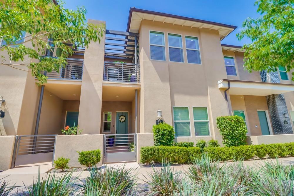 Welcome to this beautifully upgraded residence in the resort-style community of Avante at Del Sur, a premier gated 55+ neighborhood designed for refined living. This sought-after Plan 3 layout offers two levels of comfort and convenience, highlighted by a private in-home elevator for effortless access and a finished 2-car garage featuring epoxy flooring and built-in cabinetry. Inside, the open-concept living area impresses with high ceilings, expansive windows with custom shutters, wide-plank luxury vinyl flooring, designer lighting, and elegant ceiling fans—all combining to create a bright and inviting atmosphere. The gourmet kitchen is a true centerpiece, showcasing sleek quartz countertops, stainless steel appliances, and abundant cabinetry. Both bedrooms are spacious private suites, each with a walk-in closet and spa-inspired ensuite showers with high-end finishes. Additional highlights include a powder room for guests, a spacious laundry room, and inviting outdoor spaces with a secluded patio and balcony. At Avante, residents enjoy access to an array of resort-style amenities, including a clubhouse, pool & spa, fitness center, and curated social events. Perfectly situated in the heart of Del Sur, you’ll be just moments from shopping, dining, scenic parks, and miles of hiking and biking trails. This home offers an unparalleled blend of luxury, convenience, and community—an exceptional opportunity to experience the best of Del Sur living. Welcome to this beautifully upgraded residence in the resort-style community of Avante at Del Sur, a premier gated 55+ neighborhood designed for refined living. This sought-after Plan 3 layout offers two levels of comfort and convenience, highlighted by a private in-home elevator for effortless access and a finished 2-car garage featuring epoxy flooring and built-in cabinetry. Inside, the open-concept living area impresses with high ceilings, expansive windows with custom shutters, wide-plank luxury vinyl flooring, designer lighting, and elegant ceiling fans—all combining to create a bright and inviting atmosphere. The gourmet kitchen is a true centerpiece, showcasing sleek quartz countertops, stainless steel appliances, and abundant cabinetry. Both bedrooms are spacious private suites, each with a walk-in closet and spa-inspired ensuite showers with high-end finishes. Additional highlights include a powder room for guests, a spacious laundry room, and inviting outdoor spaces with a secluded patio and balcony. At Avante, residents enjoy access to an array of resort-style amenities, including a clubhouse, pool & spa, fitness center, and curated social events. Perfectly situated in the heart of Del Sur, you’ll be just moments from shopping, dining, scenic parks, and miles of hiking and biking trails. This home offers an unparalleled blend of luxury, convenience, and community—an exceptional opportunity to experience the best of Del Sur living.