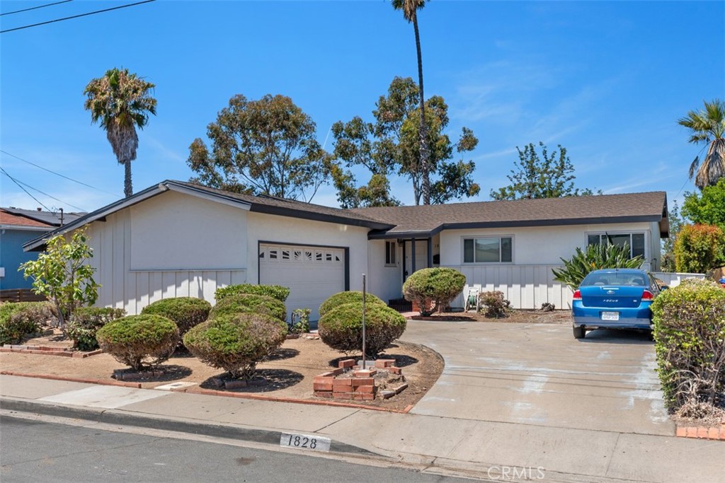 Welcome to 1828 Oakshire Ct, One of only 6, private canyon view homes on this secluded street. Nestled in the heart of San Diego, this property is on over 10,000 sqft. The exterior of the home is in excellent condition and was recently repainted, re-roofed and had leased solar added to reduce the electric bills. The interior of the home has been well maintained and offers 4 bed rooms and 2 baths and has been upgraded with all newer kitchen and double pane windows throughout. Entering the home, you will see the extra-large living room and freshly painted interior with oak hardwood floors. Looking to the left of the living room is the dining room and the upgraded kitchen with new laminate slate floors, oak cabinetry and granite countertops. Also to the left is the master bedroom suit with its own private bathroom and kitchen access. Looking to the right of the home are the 3 large bedrooms and full bathroom. As you go to the backyard you will see a large brick patio and outdoor fireplace with plenty of room for entertaining. but the real feature is the private canyon access and views. This backyard that has a quiet, natural ambiance that makes you feel like you are in paradise and on vacation.