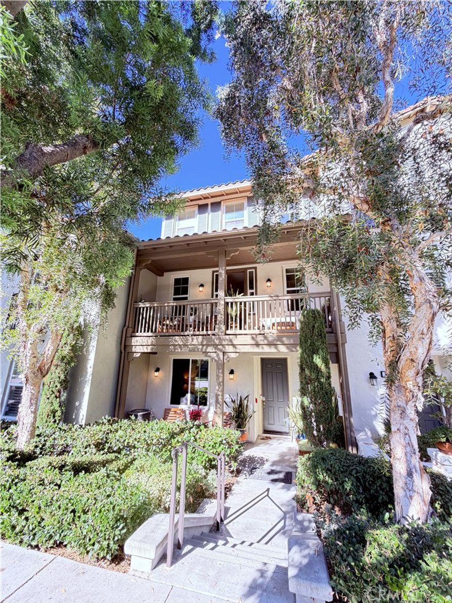 Welcome to your new home in the heart of Quail Hill, one of Irvine’s most charming and tree-lined neighborhoods! This inviting home is the perfect starter home for anyone looking to enjoy the Irvine lifestyle — warm, cozy, and full of convenience.  Step inside to find a bright and open living space with beautiful upgrades throughout. The gourmet kitchen features granite countertops, newer stainless-steel appliances, and plenty of space to cook and gather. Enjoy two spacious balconies — one extending from the living room and another off the kitchen — letting in bountiful natural light and offering the perfect spots to relax, entertain, or enjoy the serene views.  Downstairs and master bathrooms are fully tiled, giving a clean, modern look, and you’ll love the privacy of having no neighbors in front or behind.



This home is located within Irvine’s top-rated schools, including Alderwood Elementary and University High School, making it a fantastic choice for families.  You’ll love the unbeatable location — just one block to the left is the HOA’s pool and gym, and one block to the right is the Quail Hill Community Park, perfect for morning walks, picnics, and playtime. You can easily walk to Quail Hill Shopping Center, where you’ll find grocery stores, great restaurants, and your neighborhood Starbucks just steps away.  Plus, you’re only a 15-minute drive to Laguna Beach and Irvine Spectrum Center, giving you easy access to the best of Orange County.



Don’t miss this wonderful opportunity to own a warm and welcoming home in one of Irvine’s most desirable communities.
