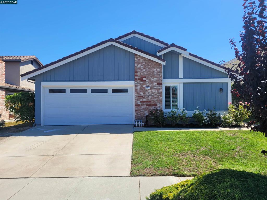 Charming one level, 4 bedroom, Ardenwood home - updated & move in ready! Built in 1986. Many updates and features including large spacious living room w/ vaulted ceilings & new recessed lighting. Dining room area, with access to outdoor atrium for additional light, outdoor privacy, & relaxation. Updated kitchen w/ new hardware, stainless steel appliances & sink, & new quartz countertops. Adjoining family room has new electric wall fireplace, w/ sliding patio door leading to outdoor paver patio area. L shaped backyard leads to grass area w/ more room for outdoor entertaining. A 4th bedroom is nearby the family room - currently used as a den/home office/study space. 3 more bedrooms & 2 remodeled bathrooms complete this lovely home. Tile roof, new carpet (2023), new windows (2015), backyard pavers (2017), finished garage w/ sealed epoxy floor, new garage door (2023), interior window shutters (2017), copper piping, new laminate flooring (2025), new recessed lighting (2025), new kitchen counter (2025), remodeled bathrooms(2025), including lighting, vanities, shower, & tub (2025). New door handles, all new interior paint (2025). Staged and ready for you to call home! Photos to follow - open house Sat 8/9 and Sun 8/10 1:00-4:00. Close to tech companies & Meta, Dumbarton/880. No HOA