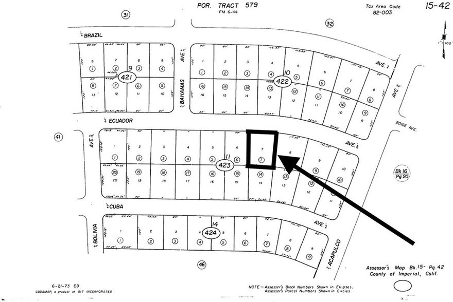 Welcome to the 11,531 square foot residential lot for sale in Salton City! This stunning piece of land is a blank canvas, ready for you to create the home of your dreams. Nestled in the heart of Salton City, this property is the perfect location to build your private sanctuary.  With an impressive size of 11,531 square feet, this residential lot provides ample space for your dream home, outdoor living area, and garden. Don't miss out on this amazing opportunity to own your own piece of paradise.