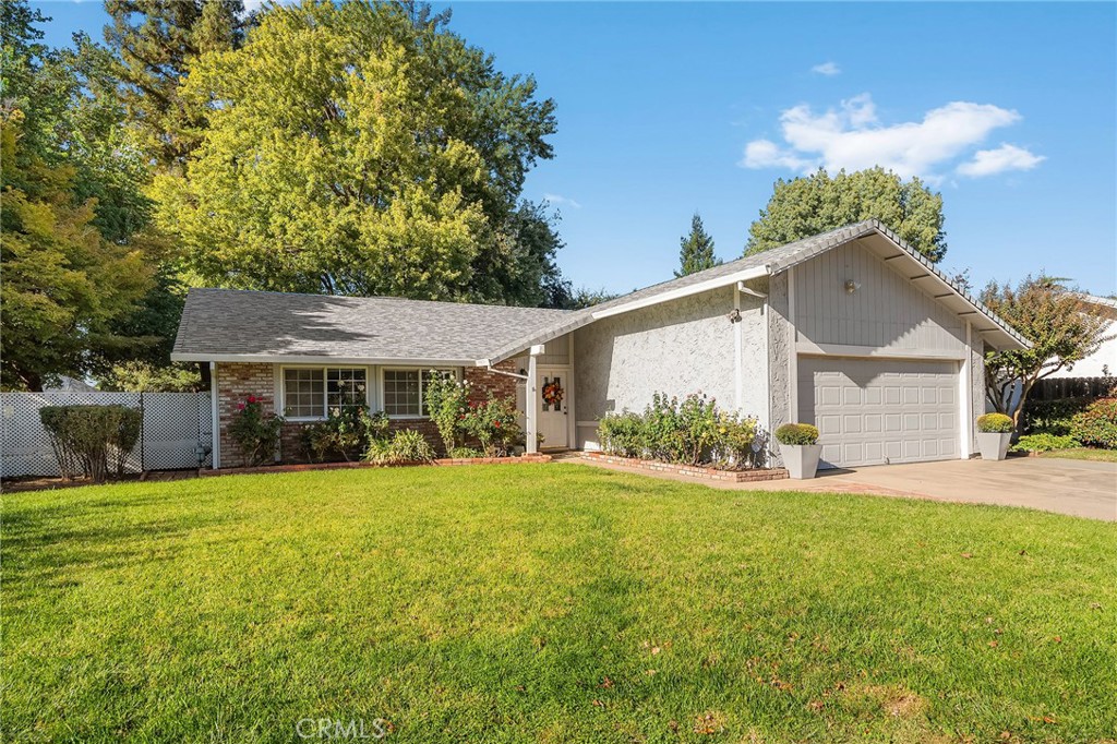 Wide Streets. Warm Vibes. The Chico Lifestyle You’ve Been Dreaming Of!
Meet 3019 Sandi Drive — where wide streets, friendly neighbors, and a peaceful loop with no through-traffic make this one of Chico’s most popular neighborhoods.
The spacious lot gives you room for everyone and everything — from RV potential and an oversized driveway to a backyard that feels like your own private park. Relax beneath the mature shade trees, store your gear in the two storage sheds, and enjoy the view of the neighbor’s mini-farm complete with goats and chickens roaming nearby.
Inside, you’ll love the tall vaulted ceilings, dual-pane windows, and a floor plan ready for your personal touch — think Pinterest-worthy interiors and DIY magic in every room! The garage features extra storage, a laundry area, and a workbench — perfect for projects or hobbies. Plus, with a freshly pumped and cleared septic system and a recently serviced heating and air system, you can move in with complete peace of mind.
Opportunities like this on Sandi Drive don’t come around every day — book your showing NOW and start imagining life here!