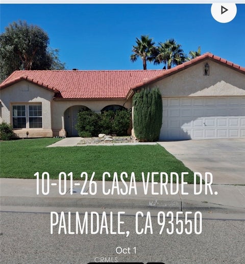 Photo of 37019 Casa Verde DR, Palmdale, CA 93550 (MLS # SR26215472)