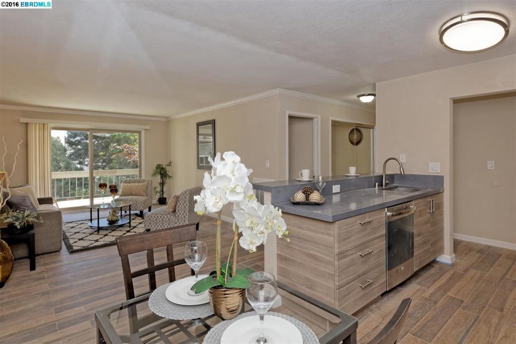 Fabulously updated home in the heart of Oakland’s Grand Lake district. Finishes include designer kitchen cabinets, quartz counters, tile flooring throughout, SS appliances, dual pane windows and patio door. The extra large patio is perfect for relaxing and entertaining.