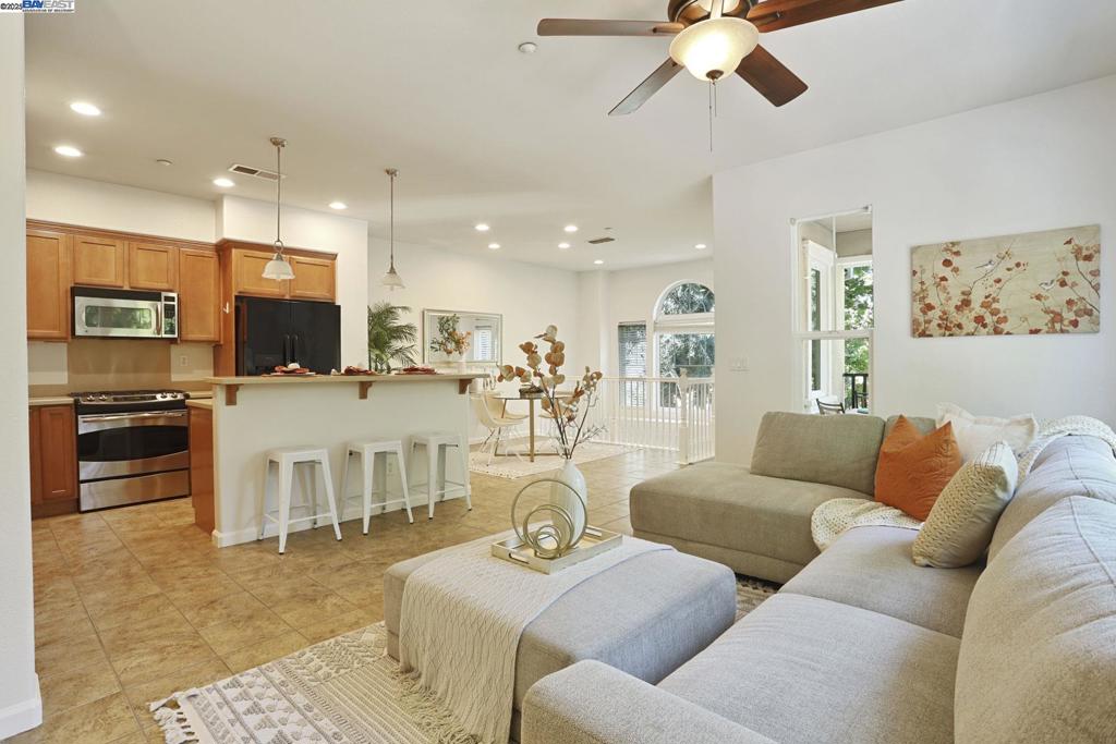 Discover Open-Concept Living in this beautifully updated light-filled 2-bedroom, 2-bathroom END unit condo, offering 1,275 sq ft of open-concept living. Enjoy fresh paint, newer flooring, recessed lighting and new light fixtures, updated throughout. Also includes two private decks for your morning coffee or evening beverage. You will love the spacious layout, and an abundance of natural light, this home is truly move-in ready. Located in a very desirable neighborhood, this END UNIT condo provides both comfort and convenience. You’ll love being within walking distance to parks, a farmers' market, top-rated schools, a brand-new library, and scenic greenbelt paths. Plus, enjoy easy access to shopping, parks, trails and everything you need is just minutes away. This is A MUST SEE!! *Whether you’re a first-time buyer, investor, or looking to downsize, 292 West Lucita Way delivers turnkey living in the beautiful Mountain House neighborhood at Cambridge!