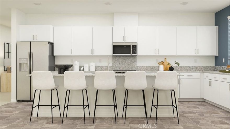 NEW CONSTRUCTION! Ready for Immediate Move-in! This new single-level home features a modern and low-maintenance layout. An open-concept floorplan combines the kitchen, dining room and Great Room for seamless entertaining and multitasking. Three bedrooms are tucked to the side of the home, including the luxe owner’s suite in a private rear corner, complete with a spa-inspired bathroom and walk-in closet.

The kitchen features new caledonia granite counters and white cabinetry. 



Silverstone is a brand-new collection bringing new single-family homes to the Green Valley Ranch masterplan, now selling in Perris, CA. Residents will enjoy access to fantastic onsite amenities and spacious, two-story home designs. Local attractions including Lake Perris, the Railway Museum and the Perris Speedway offer ample recreation and entertainment options. Proximity to the 215 and 74 freeways helps to simplify everyday commutes and travel, and the community is serviced by schools in the Romoland and Perris Unified School Districts.