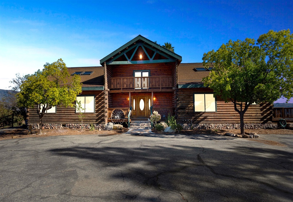 Kick off the boots, take a dip in the pool after a long day in the saddle & enjoy the panoramic views of Pauma Valley & Palomar Mountain. We've named this property "The Lodge" & for good reason! Custom built 4700+sf log home w/ detailed craftsmanship everywhere. The Grand entry/great room boasts a spectacular 22 ft tall River Rock fireplace as a centerpiece. Extensive horse facilities & access to trails. Close to town & schools but far enough off the beaten path to give you the privacy you're looking for. Neighborhoods: Valley Center Complex Features: ,,, Equipment: Pool/Spa/Equipment, Water Filtration Other Fees: 0 Sewer: Septic Installed