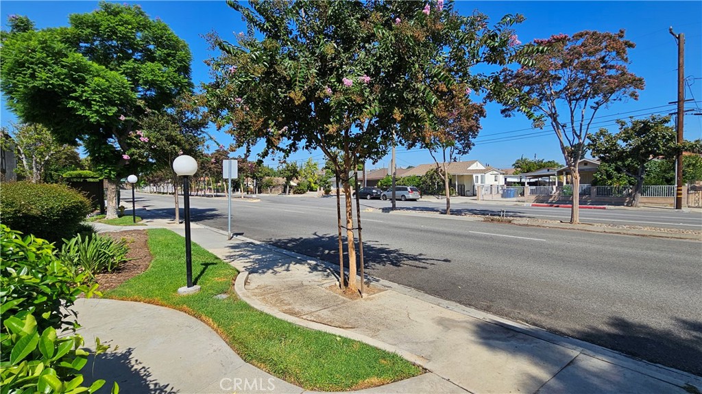 Welcome to Amberwood Community with an affordable condo. This lovely 2 bedroom and 2 bathrooms with facing North. Features high ceiling in Livingroom, spacious master bedroom with walk-in closet. Laundry area in attached 2-car garage with direct access. HOA covers water, trash and a lot amenities like swimming pool, paddle ball court, lots of trees and green grass with pathways jogging. Walkin distance to Walmart, Easy access to freeway 60 and 10.