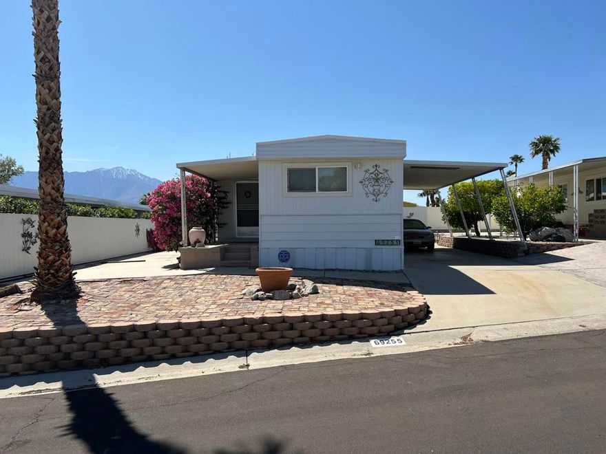 PRICE REDUCTION!!&#127797; Beautiful Home in Immaculate Condition! &#127774;2 Beds | 1.5 Baths | Fully Furnished | You Own the Land!Located in the highly desirable Desert Crest Country Club, this beautifully maintained 55+ home offers resort-style living in a peaceful and active community -- and you own the land, no space rent!&#10024; Home Features:2 spacious bedrooms & 1.5 bathroomsImmaculate condition -- move-in ready!Fully furnished with all appliances includedEnergy-efficient double-pane windowsCentral A/C for year-round comfortSeparate laundry roomCovered patio deck -- perfect for relaxing or entertaining&#127948;&#65039; Community Amenities (HOA just $148/month):Unlimited golf on a private 9-hole, par-3 courseNatural hot mineral water pool & spaClubhouse with game room, library, gym, entertainment space, and 8 enclosed shuffleboard courtsWeekly events like bingo, aqua aerobics, line dancing, community dinners, and more!County-maintained roads, city water/sewer, natural gas, and cable/satellite servicesThis is your chance to own this beautiful home with incredible views, surrounded by the best in leisure and lifestyle.&#127749; Don't miss out -- come see what the Desert Crest lifestyle is all about!