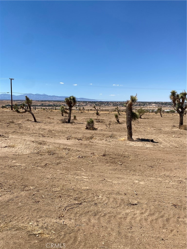Exceptional piece of 5 acre land that don't come on the market often. It is located high on the Hillside with spectacular 360 degree views east of Hesperia overlookingthe Mojave River, Hesperia and Apple Valley, Property would make a Great Ranch Estateor an Excellent Development for high end home. There are many trails in the area for horses and recreational vehicles. Electricity pols are on the property, come check out this amazing view.