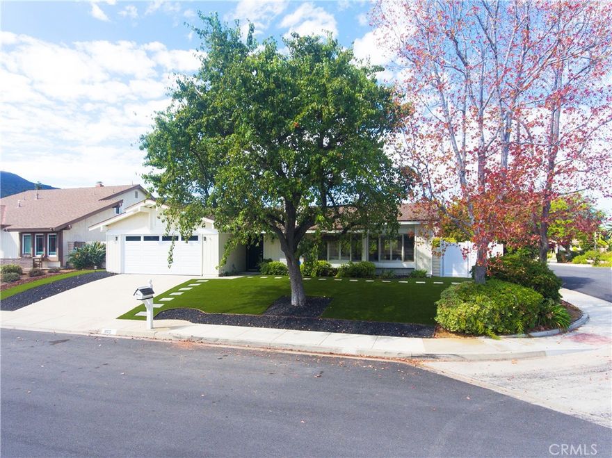 Your dream home is here!  This stunning single-story has it all—high ceilings, tons of natural light, and a complete remodel from top to bottom. Everything is new, including the roof, plumbing, electrical, drywall, windows, and doors with shutters. The designer kitchen features quartz countertops, stainless steel appliances, and a fresh, modern style that’s ready to impress.

Step outside to your entertainer’s backyard with a sparkling pool and brand-new artificial grass, perfect for enjoying a lush, green space while saving money on water bills. The front yard is also beautifully landscaped. Plus, enjoy energy-saving solar panels, a two-car garage with an electric vehicle charger, and every detail upgraded for peace of mind. This home is fully move-in ready and waiting for you to start your next chapter in style!