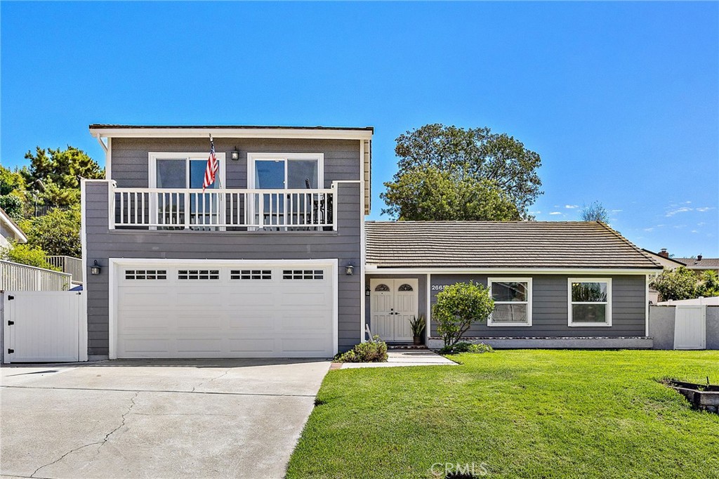 This wonderful 4 bedroom home lives like a single story except for the huge extraordinary bonus room on the 2nd level. The bonus room features a private balcony with sunset views, 1/2 bath, huge closet and builtins. The grand living room has wall to wall windows that look out to the beautiful pool and yard. The rear yard is like a private oasis featuring sparkling pool and spa, plenty of gathering space, plus newly added 900+ sq' of level multi-use entertaining area on the south side yard complete with turf, retaining walls, gates, and permits. Large primary retreat is a serene sanctuary and primary bath features walk in shower and access to rear yard. Chefs kitchen has been updated with black quartz counters, subway tile, and white cabinets. Just off the kitchen is bedroom #4 and a convenient office alcove. Some of the impressive upgrades include owned solar, new garage epoxy, new luxury vinyl floors throughout, whole house Repipe, whole house carbon water filtration system, new interior paint. Excellent location and within walking distance to schools and Mission Viejo Swim & Racquet Club. Member of Lake Mission Viejo which features 2 beaches, clubhouse rental, varying kinds of watercraft rentals, plus summer concerts.