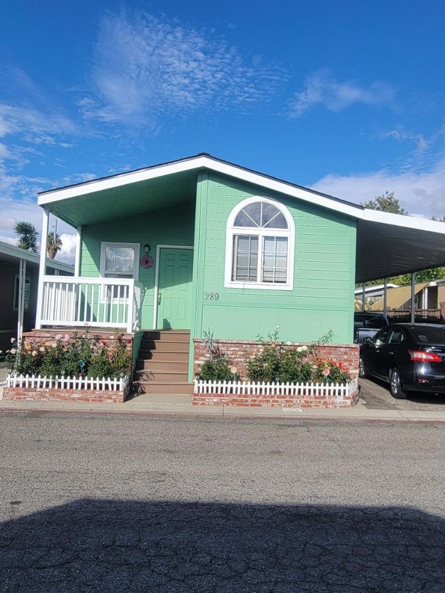 Charming 3-Bedroom, 2-Bathroom Mobile Home in South San Jose ***Welcome to this beautifully updated mobile home offering 1,080 sq. ft. of comfortable living space.*** Nestled in desirable South San Jose, the property is conveniently close to shopping malls, restaurants, and major freeways.*** newer fixtures, granite countertops, stainless-steel appliances, and newer paint throughout. Recent upgrades include new laminate flooring in the living areas and most bedrooms (excluding the kitchen, bathrooms, and one bedroom), along with a new roof providing comfort and peace of mind for years to come***Additional highlights:***Spacious dining area perfect for family gatherings***Central A/C and heating for year-round comfort***Dedicated laundry area for everyday convenience***Enjoy the benefits of low space rent and being part of a welcoming community **This mobile home truly has it all style, comfort, and location. Don't miss the chance to make it yours!*** A Must See!***
