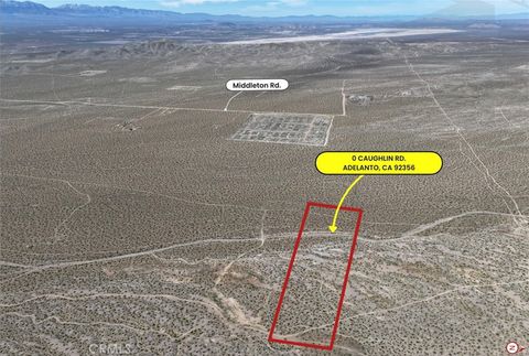 Photo of 0 Caughlin, Adelanto, CA 92301 (MLS # IG26054400)