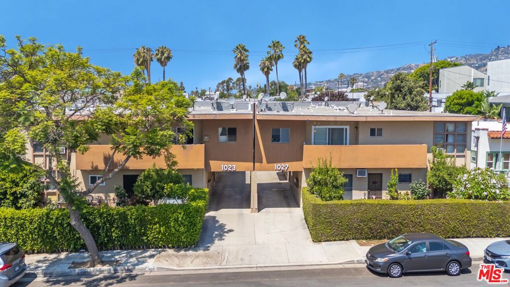 Contact Broker for Offering Memorandum (OM) with all details. 1023-1027 N Sierra Bonita Ave, West Hollywood, CA 90046 (the "Property") is a classic vintage multi family building. The Property consists of 14 units totaling approximately 12,018 SF on 0.29 acre (12,630 SF) parcels of land. The Property comprises 14 units: (8) 1 bedroom 1 bath units, (2) 2 bedroom and 1 bath units, and (4) 2 bedroom and 2 bath units. Two of the units have private and secluded patio front yard areas. This is an excellent investment with immediate cash flow. Moreover, it is offered with attractive 4% assumable financing. This offering provides the rare opportunity to acquire a multi family leased investment in one of the most sought-after markets in the United States. Nestled just steps away from the prime strip of the bustling Santa Monica Boulevard, the Property affords excellent proximity to iconic entertainment, dining, and retail establishments. Santa Monica Blvd is a major thoroughfare and boasts several national retailers and artisan stores, providing easy access to neighborhood amenities for the area's residents. The Property boasts a walk score of 92/100, so most errands can be accomplished on foot. Rarely does an investor have the chance to acquire a multi-family property of such distinction in a prime Los Angeles location. Attractively offered at $4,000,000, 1023-1027 N Sierra Bonita Ave is more than just a property; it's a generational investment opportunity in one of Los Angeles' most desirable neighborhoods. This exclusive offering promises unparalleled potential and long-term appreciation. Don't miss this exclusive opportunity.