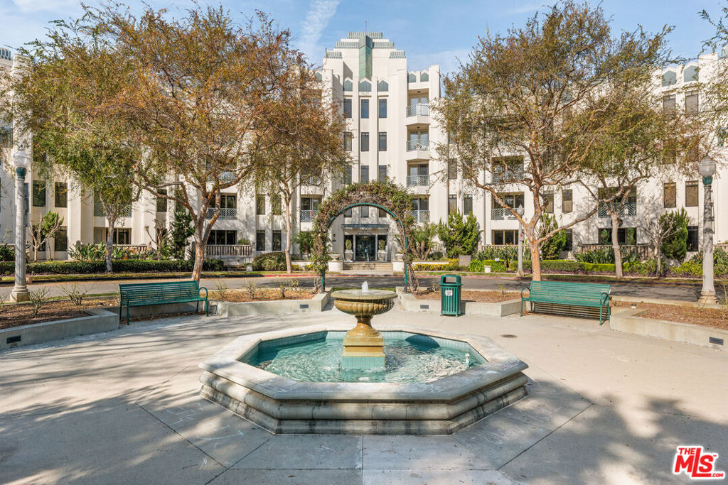Welcome to this beautifully upgraded 2-bedroom, 2-bath condo in Playa Vista's sought-after Crescent Walk community. This thoughtfully maintained home features a spacious open layout with granite kitchen counters, stainless steel appliances, crown molding, plantation shutters, and a cozy fireplace that opens to a serene, private patio perfect for relaxing or entertaining. Custom touches include a built-in media center and California Closets, providing both style and functionality. The primary bathroom features a double vanity with spa-inspired marble finishes and spacious his-and-hers closets, offering a true sense of luxury and functionality. Recent upgrades throughout the home include newer flooring, updated laundry, double oven, and dishwasher. Enjoy the convenience of rare side-by-side parking and a private external storage unit. Located just moments from The Centerpointe Club, The Resort, Concert Park dining, Runway shops, Whole Foods, and Playa Vista's tech hub neighbors like Google and YouTube. As a resident, you'll have access to Playa Vista's world-class amenities, parks, and community events, offering the ultimate Westside lifestyle.