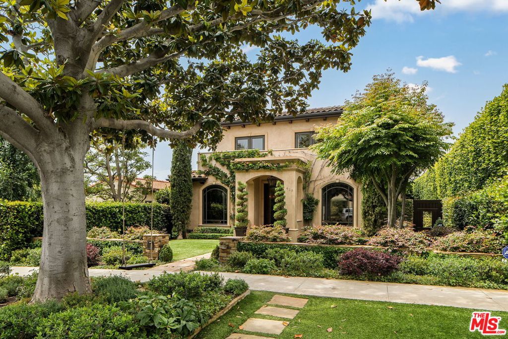 This modern Tuscan home, built in 2007, stands out for its exceptional quality and attention to detail. With 5 bedrooms, 5.5 baths, and approximately 4,400 sq. ft. of living space on a 7,500 sq. ft. lot, it offers high ceilings, a chef's kitchen, and top-tier finishes throughout. The manicured landscaping provides a private and serene outdoor space, ideal for relaxing or entertaining. Located just moments from Montana Avenue's shops, cafes, and the beach, this turnkey property delivers the perfect balance of luxury, comfort, and practicality for those who value timeless design and quality craftsmanship.