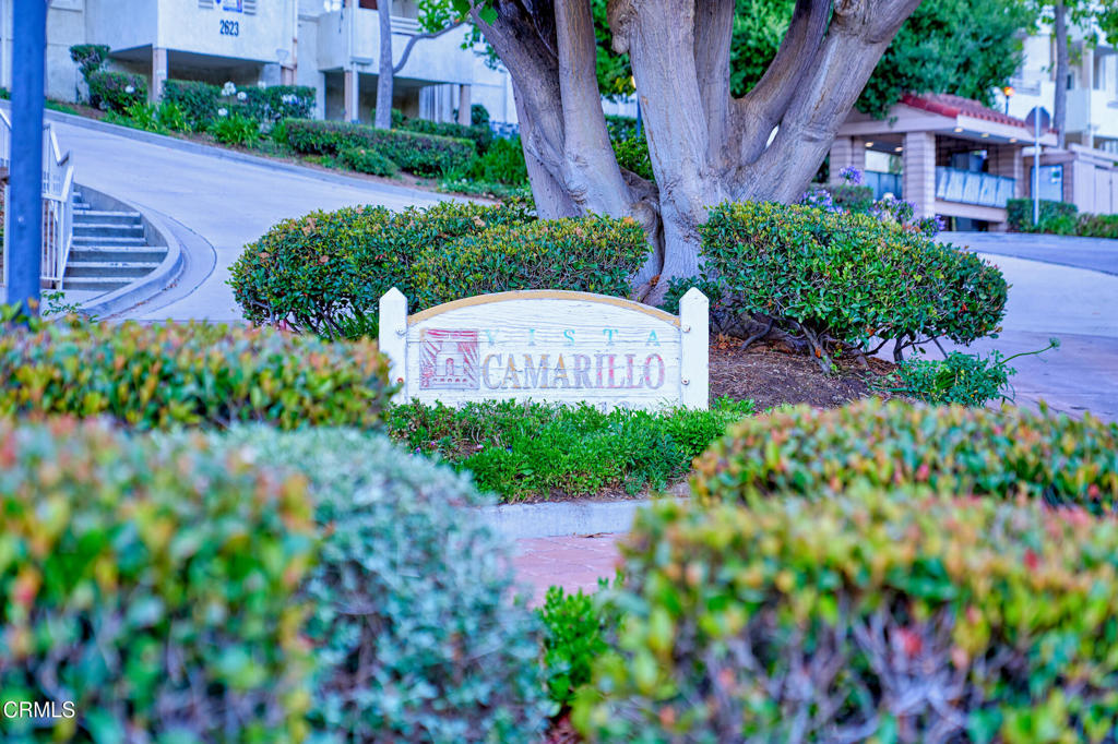 This upgraded 2 bedroom 2 full bathroom Vista Camarillo condo is move-in ready offering city and mountain views. The open floor plan has a light and bright living room that features a cozy fireplace that opens to a private patio - perfect for enjoying morning coffee or relaxing in the evening The kitchen includes all white appliances and the wood-like laminate flooring throughout creates a fresh, contemporary touch.The primary suite offers an en-suite bathroom for comfort and privacy. The versatile second bedroom works perfectly as a home office, guest space or workout room. A private laundry room is located just outside the entry and provides extra storage space and this home includes a detached 2-car garage.As a resident of Vista Camarillo you will enjoy the amenities of a pool, spa, clubhouse, two RV storage lots, a tennis court, basketball court, car wash area and views. Water, sewer, trash is also included with the HOA. Conveniently located near Camarillo Premium Outlets, public library, dining, parks, medical facilities, coastal beaches and freeway access. This community is also FHA and VA approved. Whether you're a first-time buyer, downsizing or investing, this home offers comfort and convenience.