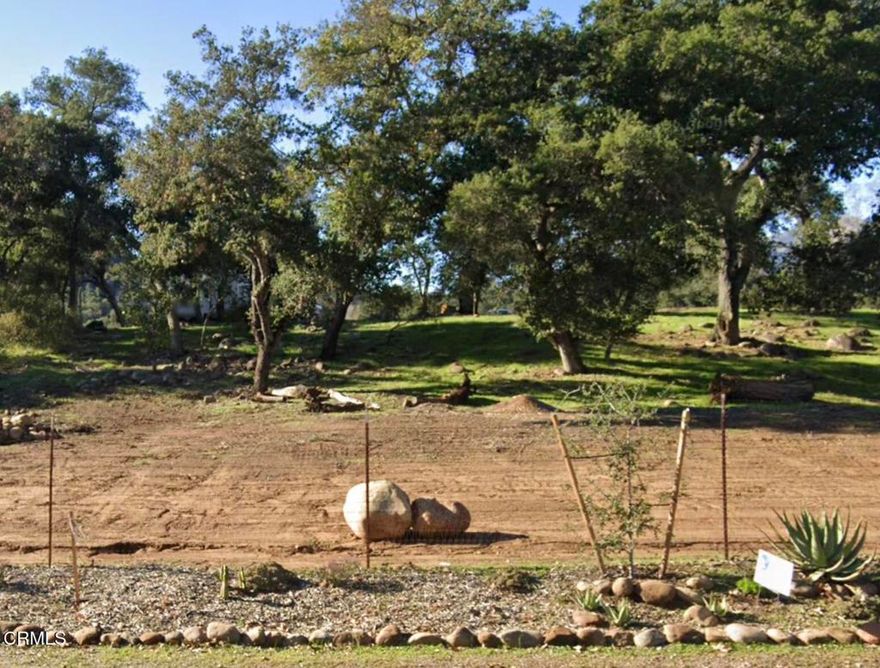 Escape the city and enjoy the enchantment of Ojai on this spacious 3/4 acre residential lot. Less than 2 hours from Los Angeles, just over an hour from Santa Barbara, with plenty of space for gardens, fruit trees, or small animals, this parcel offers the perfect blend of rural living and convenience.Located just minutes from downtown Ojai's boutiques restaurants, and galleries, and only 13 miles from Ventura beaches, you can enjoy the best of all worlds--coastal breezes, mountain views, vibrant culture, and city access! Whether you're dreaming of a custom home, a hobby farm, or a private retreat, this land gives you the space and freedom to create your ideal lifestyle.&#10024; Highlights:Plenty of space to spread outActive water meter, sewer lateral in place, electric at streetReady to build!Backed to over 80 acres of open space with viewsOwn your slice of Ojai and start building the life you've imagined.