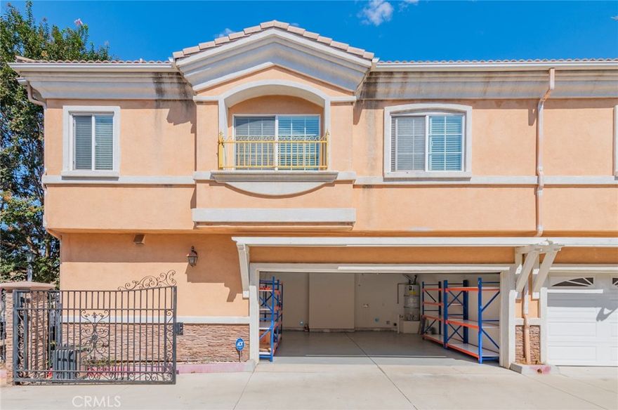 This corner-unit charming contemporary condo is located in the heart of Buena Park offering spacious interiors and a beautiful yard, perfect for family living! This two-story home features 3 bedrooms, 3.5 full baths, and a 2-car garage. Each bedroom has its own bathroom. A bonus parking lot next to the property. 1,576 sf for living sf, built in 2008. Tile flooring and wood shutter upgrades downstairs. Open floor plan with abundant natural light. Crown moldings and recessed lighting upgrades. Chandelier in family room ceiling. Kitchen with modern dark oak painted cabinets, granite counter tops, stainless steel appliances. Half bath room next to front door with storage areas. Spacious master bedroom on the second floor features a closet & master bath w/dual sink vanity, separate jacuzzi tub, mirrors, and shower! Two secondary bedrooms upstairs and two guest full baths completes the second floor. Washer and dryer hookup in garage. HOA is only $110/month with community gates, BBQ grills, picnic tables, and guest parking. Very desirable location w/easy access to the 5/39/91 freeways. Closed to Knott’s Berry Farm, the Porto’s, Ralph B Clark Reginal Park and the Source OC shopping center. Located in the Buena Park School District and the Beautty Elementary School. SQFT not taped, Buyer to verify SQFT, schools, permit, and other due diligence items. Property to be sold AS IS.