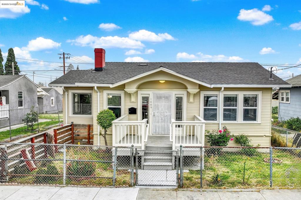 Just Finishede Updating this nice 2 Bedroom home. Previously updated Kitchen features Wood finished Cabinets Granite Counters, Gas Stove. Laundry room just off kitchen with access door to backyard and 1 car garage. Additional room off living room possible bedroom. Fruit trees in back yard. Move-in condition just waiting for new owners.