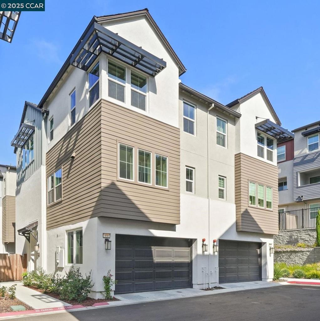 Welcome to this newly built townhome in the desirable Hayward Hills! This light-filled, three-story residence combines modern design with comfort and convenience. The open-concept kitchen boasts sleek quartz countertops and brand-new appliances, perfect for both everyday living and entertaining. With four spacious bedrooms and three-and-a-half bathrooms, there’s plenty of room for family, guests, or a home office. The attached garage comes equipped with an EV charger, while the backyard features low-maintenance turf. Enjoy indoor-outdoor living with a covered private balcony, ideal for hosting or relaxing. Move-in ready and thoughtfully designed, this townhome offers the perfect blend of style, function, and location.