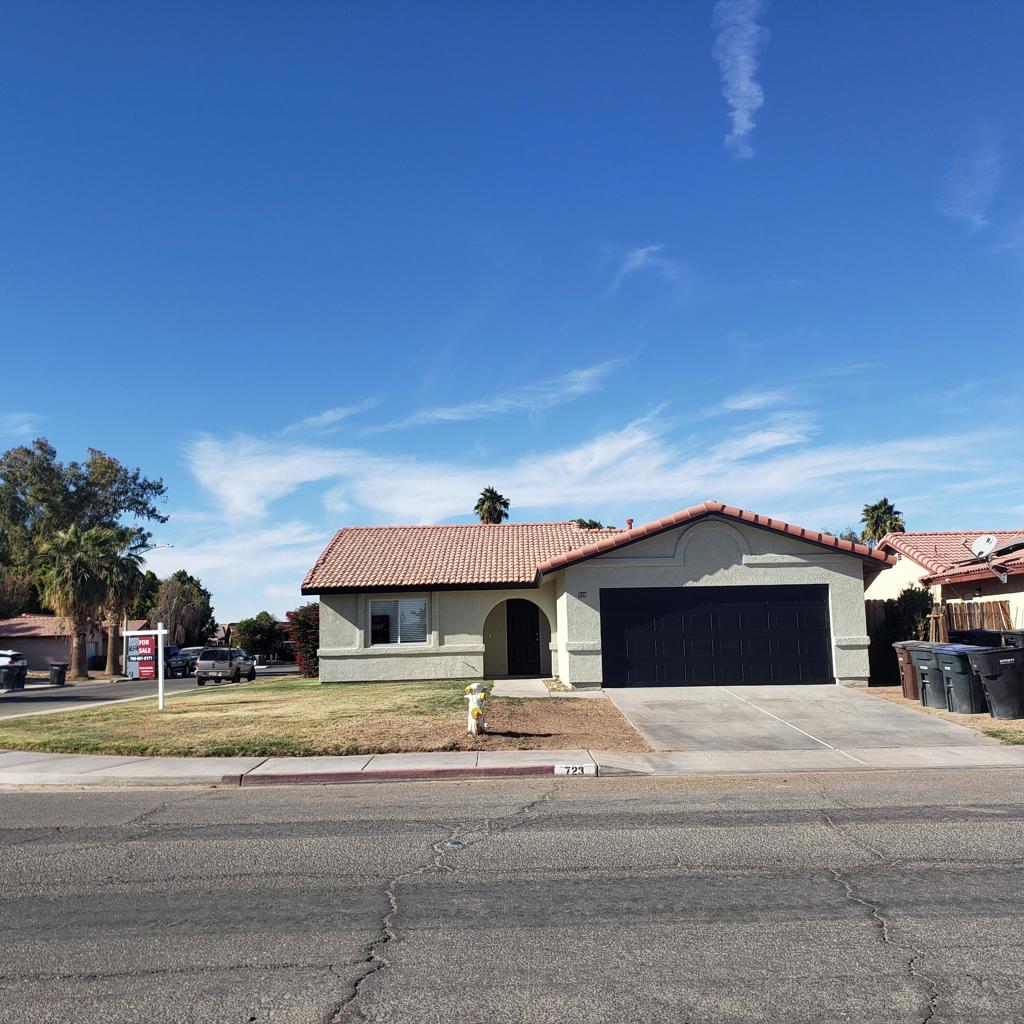 This home is like New New New!! Kitchen has been totally replaced. New quartz counter tops. New real wood cabinets with soft closures. New appliances. New outlets and light switches. New light fixtures. The interior and exterior have fresh paint. The fence is new. The air conditioner is new.