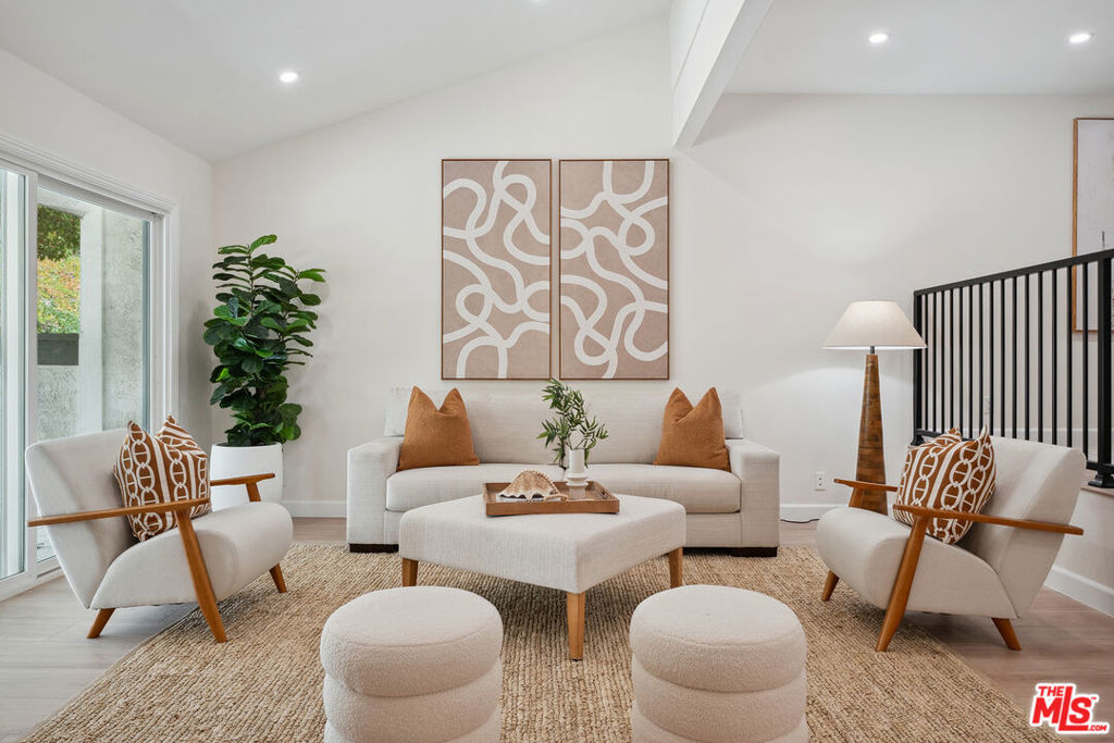 The Highlands is entering a new chapter, and this townhome reflects that renewal. With 1,819 sq ft, 3 bedrooms and 3 baths, it has been fully remodeled after the fire, carefully refreshed for modern living. Enjoy brand-new bathrooms, a redesigned kitchen with new appliances, and updated flooring throughout, all within a bright, open layout. Whether you're seeking a more manageable home, relocating to the Palisades, or rebuilding nearby, this home offers comfort and connection. The HOA adds to the appeal with pool, spa, gym, sauna, and tennis courts making every day feel like a retreat. This is more than move-in ready; it's a chance to be part of the Highlands' return.