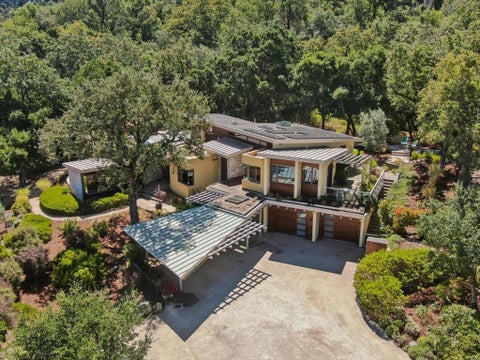Photo of 2 Buck Meadow Drive, Portola Valley, CA 94028 (MLS # ML82061086)