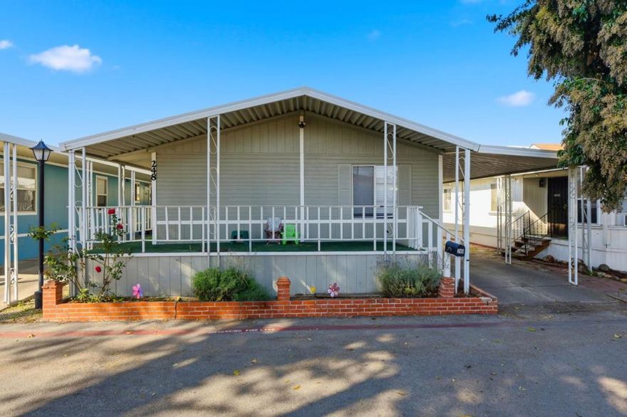 Beautifully upgraded home located in the Cal Hawaiian Community.  This home is 1344 sq ft, built in 1991 and has 3 bedrooms plus a den that can be used as an extra room, office or den.  It has been upgraded with quartz counter tops and newer kitchen appliances.  The home comes with the refrigerator, range, dishwasher, and laminate floors throughout.