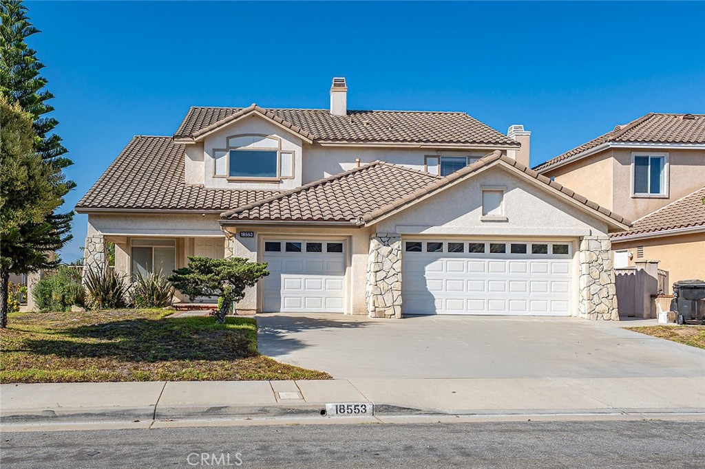 Luxury living on a quiet cul-de-sac! Turnkey two level home with private swimming pool and spa in the desirable Vantage Pointe community. 5 Bedrooms and 4 full bathrooms. 1 bedroom downstairs. 3 cars attached garage with driveway. Custom gourmet kitchen with stainless steel appliances. Newly installed laminated wood flooring in bedrooms and dinning room. Large balcony off the master bedroom overseeing Beautiful New Plastered Swimming pool and spa in the backyard with 180-degree panoramic city view. Laundry room by garage. Easy access to 60 Freeway. Near park, shops and restaurants.