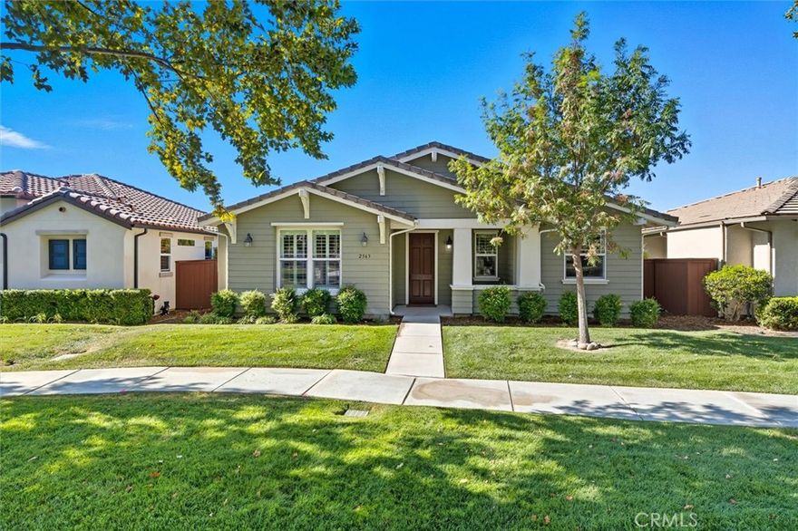 Discover your perfect retreat in the heart of Paso Robles’ wine country coveted 55+ active community, Traditions. This stunning two-bedroom, two-bathroom home with an additional office offers bright, open living spaces designed for comfort and style. Move in effortlessly to a clean, well-maintained residence featuring a modern Tesla charger and solar panels for energy efficiency.
Entertain with ease in the spacious, beautifully landscaped backyard—ideal for gatherings or peaceful relaxation. The home includes a golf cart garage alongside a two-car garage, perfectly suited for your lifestyle. Just steps from the clubhouse, enjoy exclusive access to a sparkling pool and a variety of community amenities, all located directly across from the scenic golf course.
Experience the best of active living with room to grow, stunning surroundings, and all the conveniences you desire in this exceptional Paso Robles home.