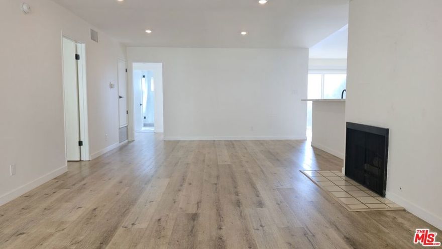 Bright and spacious penthouse unit with 3 bedrooms, 2 full bathrooms, and 3 private balconies.  Prime Westwood location near shops, restaurants, UCLA, Westwood Village, Brentwood, and easy access to the 405.  Enter into a spacious living room with recessed lighting and an open floor plan that combines the dining area and a designer kitchen.  The primary suite has a walk-in closet and en suite bathroom.  The additional bedrooms have their own closets and balconies.  In unit washer and dryer.  Two car tandem parking. Available for immediate move in!