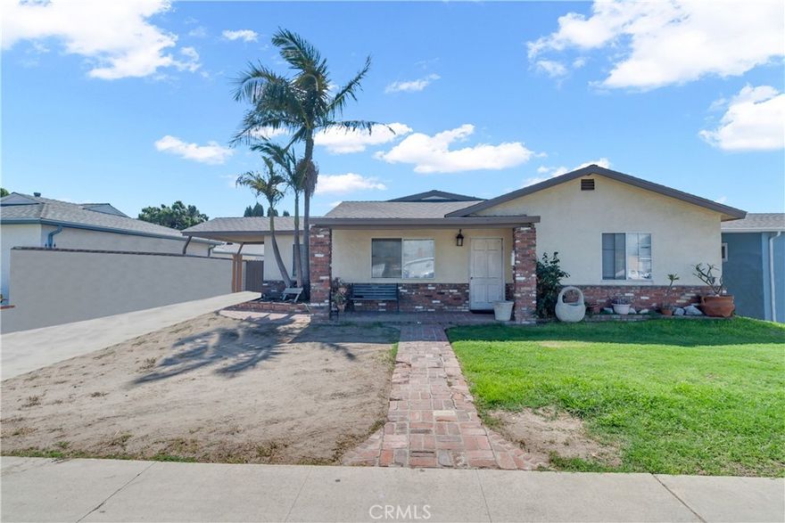 A true GEM! Welcome to your dream home in the heart of Bellflower, California!  This beautifully designed 1,892 square foot spacious 3 bedroom 2 bathroom residence features a FANTASTIC floor plan that seamlessly connects an updated kitchen to the spacious FAMILY ROOM, perfect for entertaining or cozy family gatherings.  The 2.5 Garage is located at the rear of the property and there is ample parking for multiple cars on the spacious lot measuring 6,773 sq ft.  The driveway leads beyond the Carport to the garage and you can park your cars beyond the fence! 

Indoor laundry! Updated bathrooms. Newer Roof!  Take note that there is a living room, a dining room, and a Family room with a fireplace! Gorgeous!

Step outside through the sliding doors to discover a large backyard (Hello Investors or large families: Large Lot for any future additions or for home expansion), perfect for summer barbecues or gardening, providing the ideal outdoor retreat. Walking distance to KAISER PERMANENTE. Located close to major freeways 605, 91, 105, this PRIME location offers easy access to everything you need. Approximately 16 miles from downtown LA and about 15-20 miles from the beaches.

Embrace this exceptional opportunity and make this your home!